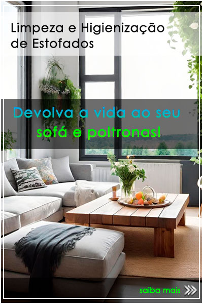 Limpeza e Higienização de Estofados