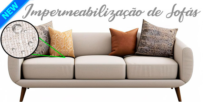 Impermeabilização de Estofados