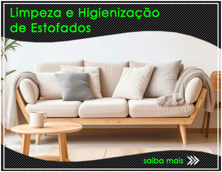 Limpeza e Higienização de Estofados